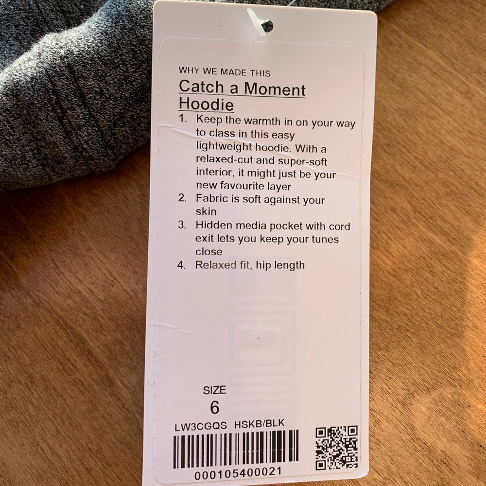 Brand New Lululemon Hoodie